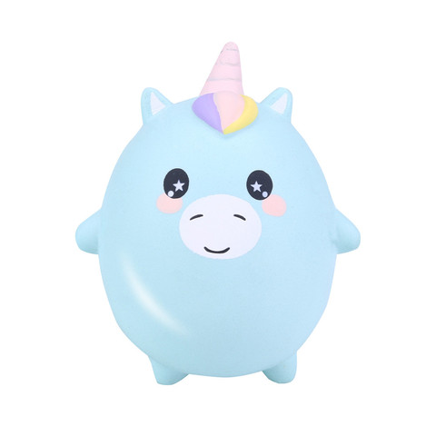 Jumbo mignon licorne cochon lapin Panda chat spongieux lente augmentation parfumée soulagement du Stress presser jouets pour enfants anniversaire cadeau de noël ► Photo 1/6