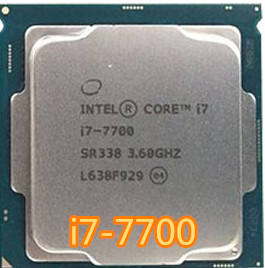 Processeur Intel Core I7 i7-7700, Quad Core 7700, 3.6GHz, 8 fils, LGA 1151, 65W, 14nm i7 7700 ► Photo 1/1