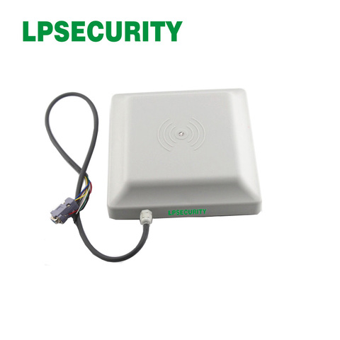 LPSECURITY-lecteur RFID intégré Gen2 UHF, 5 à 7 mètres, longue portée, avec antenne 8dbi, port RS232/RS485/Wiegand26 ► Photo 1/6