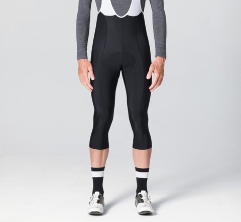 SPEXCEL 2017 Printemps NOUVEAU TOP QUALITÉ 3/4 BIB pantalon thermique polaire bib pantalon avec poche Italie miti tissu pad pour 8-20 degré tour ► Photo 1/4