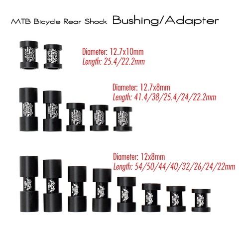 DH – adaptateur de choc arrière pour vélo de montagne, en alliage d'aluminium, pour vtt, 15 tailles ► Photo 1/6