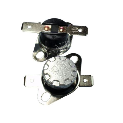 Thermostat degrés à ouverture normale, 40C-350C, KSD302/KSD301 10A250V, 45C, 50C, 55C, 60C, 65C, 70C, 75C, 80C, 85C, 90C, 92C, 95C, 100C ► Photo 1/2