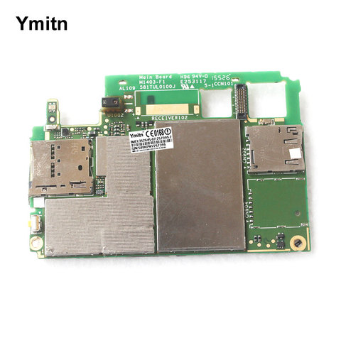 Ymitn – carte mère pour Sony Xperia M4 Aqua E2363 E2303, circuit électronique Mobile déverrouillé, câble flexible avec OS ► Photo 1/6