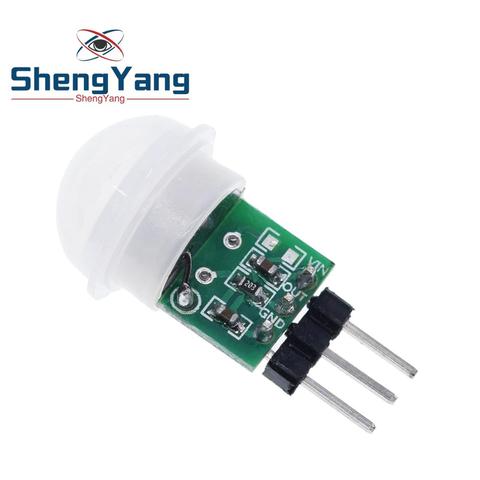 ShengYang – Mini capteur de mouvement infrarouge pyroélectrique PIR, Module de détection automatique de mouvement, AM312, capteur DC 2.7 à 12V ► Photo 1/6