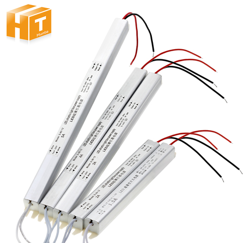 ALIMENTATION LED Approvisionnement Ultra-Mince de 18W 24W 36W 48W 60W 240V Transformateur D'ÉCLAIRAGE 1.5A 2A 3A 5A CONDUCTEUR ► Photo 1/6