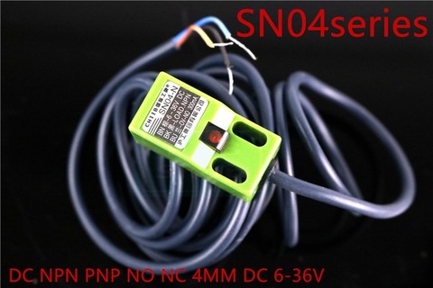 Capteur de proximité inductif NPN PNP NO NC, 4MM, 6-36V, SN04-N, SN04-N2, SN04-P, SN04-P2, cc, SN04 ► Photo 1/5
