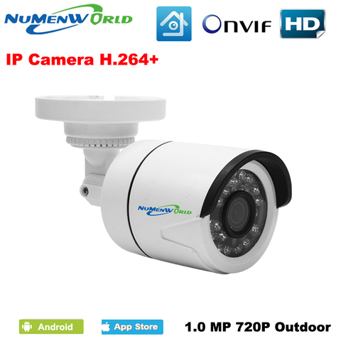 Numenworld CIB 1/4 ''H62 Capteur + XM510 HD 720 p Caméra IP ONVIF P2P Détection de Mouvement RTSP Caméra de Surveillance Intérieure /extérieur CCTV ► Photo 1/6
