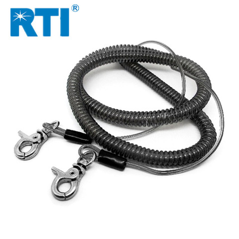 RTI 1.3m/2m/3m/5m10m longe de pêche en acier inoxydable fil outils de pêche élastiques attache corde de rétention Pesca accessoires de pêche ► Photo 1/6