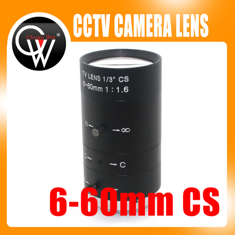 Lentille pour CCTV 6-60mm 1/3 