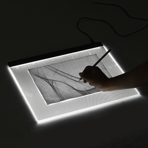 Aibecy – tablette de dessin A3, boîte à lumière, protection des yeux pour peinture, croquis, Animation ► Photo 1/6