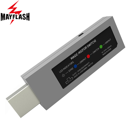 Mayflash Magique NS Sans Fil pour PS4 pour PS3 pour Xbox Un S 360 Contrôleur Fighting Stick Adaptateur pour Nintendo Switch & PC ► Photo 1/3