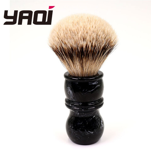 Yaqi-brosse de rasage, blaireau à bout argenté, 24MM ► Photo 1/4