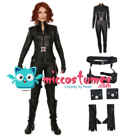 Costume de Cosplay pour la mariée, combinaison pour Halloween, Natasha Romanoff ► Photo 1/4