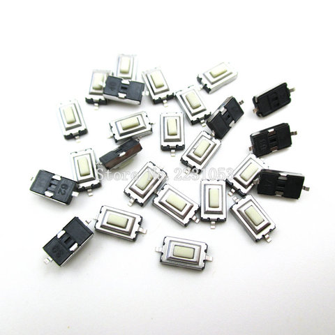 Micro interrupteur Tactile à deux broches, 3x6x100 MM, 2.5 pièces/lot, SMD, pour MP3 et MP4 ► Photo 1/1