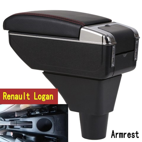 Boîte accoudoir pour Renault Logan, rangement pour accoudoirs ► Photo 1/6