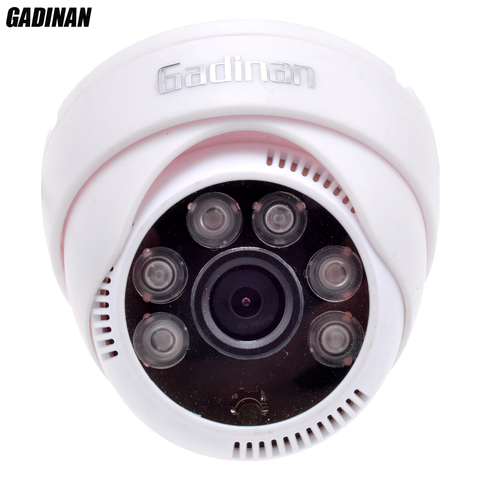 GADINAN-caméra de Surveillance dôme intérieure AHD 2000TVL AHDM 1,0 mp/1.3mp, 6 pièces, système infrarouge AHD, sécurité ► Photo 1/6