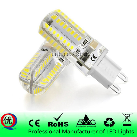 Mini lampe Led COB, ampoule G9 lampe à LED 220 360 V, 7W 9W 12W 15W 21W SMD 24-152D, éclairage en céramique, Angle de degrés ► Photo 1/6