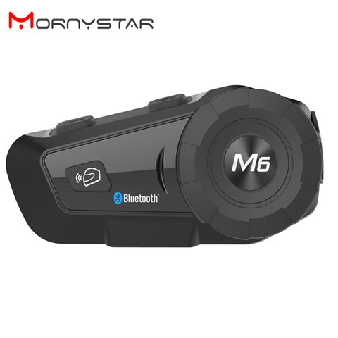 1000m Bluetooth Interphone Moto casque casques pour 2 cavalier BT sans fil talkie-walkie Moto stéréo Interphone MP3 GPS FM Radio ► Photo 1/5
