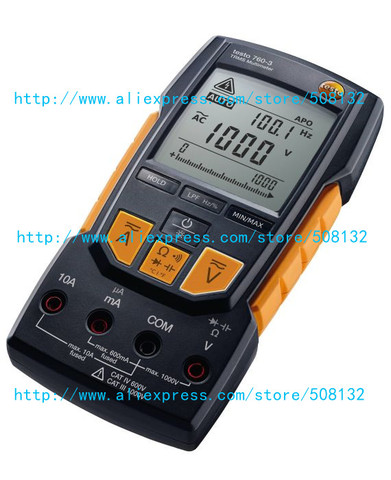 Testo 760-3 Numérique multimètre Mètre DMM 0590 7603 NOUVEAU!! LIVRAISON GRATUITE!! ► Photo 1/5