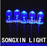 Lot de 1000 Diodes bleues rondes de 5mm, ampoule Super brillante, panneau lumineux, livraison gratuite ► Photo 1/1