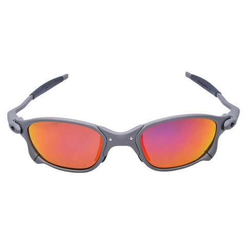 Vtt Lunettes Alliage cadre Lunettes hommes UV400 Lunettes D'équitation Polarisant Vélo Lunettes De Soleil Cyclisme Lunettes De Soleil oculos ciclismo D4-1 ► Photo 1/6