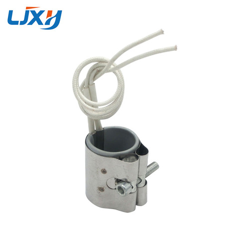 LJXH – bande chauffante en acier inoxydable, 2 pièces, puissance 110W/130W/150W, diamètre intérieur 220V, 30mm, hauteur 40mm/45mm/50mm pour équipement électronique ► Photo 1/3