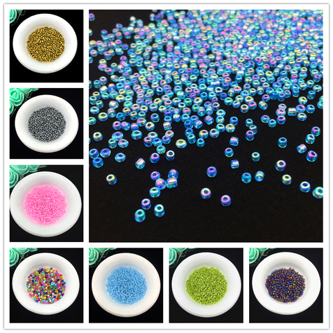 Multi-style 2mm 1000 pcs Cristal Entretoise Tchèque Perles de Verre Pour La Fabrication De Bijoux Boucle D'oreille Collier Bracelet Breloques Faites À La Main BRICOLAGE ► Photo 1/5