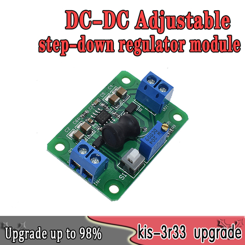 WAVGAT KIS3R33S DC-DC – Module abaisseur réglable, plus haute efficacité que le Module d'alimentation électrique 95% Kis-3r33S Super LM2596 ► Photo 1/6