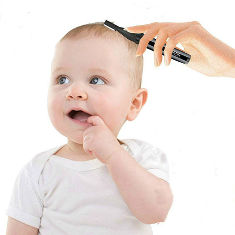 Tondeuse à cheveux électrique pour bébé, 1 pièce, produits de soins, Mini épilateur électrique pour bébé et enfant, coupe de cheveux à usage domestique, tondeuse à cheveux pour nourrissons ► Photo 1/6