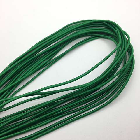 Corde élastique vert Trong, 5yards/lot, corde de choc, cordon d'arrimage, couleur de sélection ► Photo 1/1