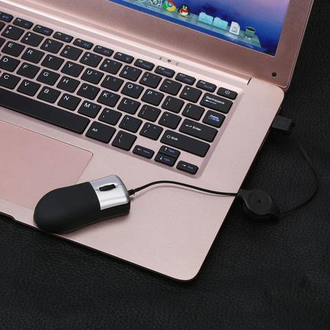 Souris Raton filaire Mini USB molette de défilement optique souris de jeu souris professionnelle pour PC portable ordinateur portable souris d'ordinateur 18Aug8 ► Photo 1/6