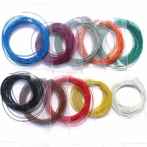 30AWG 5 m LaisDcc Brin Ultra Fine Ultra Flexible Décodeur mince Fil avec 0.51mm Diamètre Extérieur/LaisDcc Marque ► Photo 1/1