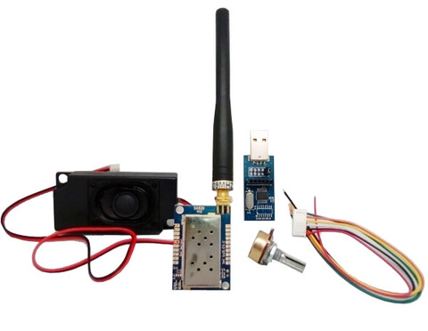 Kit de module de talkie-walkie vhf tout-en-un 2 ensembles/lot SA828 module d'émetteur-récepteur FM VHF ► Photo 1/6