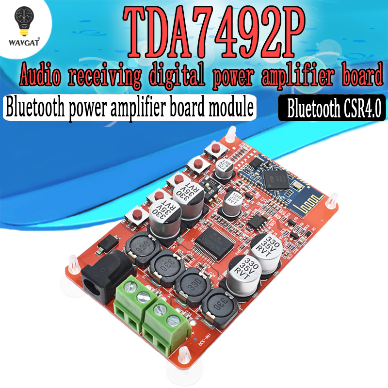 Carte Amplificateur Numérique Récepteur Audio TDA7492P 50W + 50W