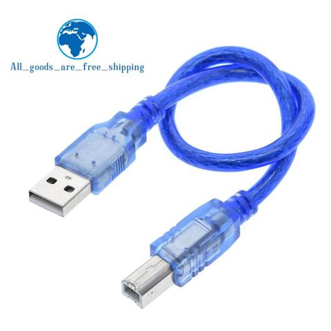 TZT 30cm câble USB UNO R3/Mega 2560 R3/ADK USB-A pour USB-B pour arduino ► Photo 1/1