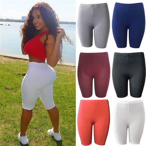 Short de Fitness demi-taille haute pour femmes, séchage rapide, Slim, de vélo, court, moulant, noir, rouge, gris, Slim, de Sport coréen, hirigin, nouvelle collection 2022 ► Photo 1/6