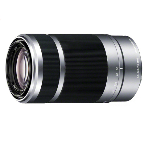 Objectif Sony 55-210 E 55-210mm f/4.5-6.3 OSS e-mount, pour A5000 A5100 A6000 A6300 A6500 NEX-5N NEX-5R NEX-3N NEX-6 NEX-7 ► Photo 1/4