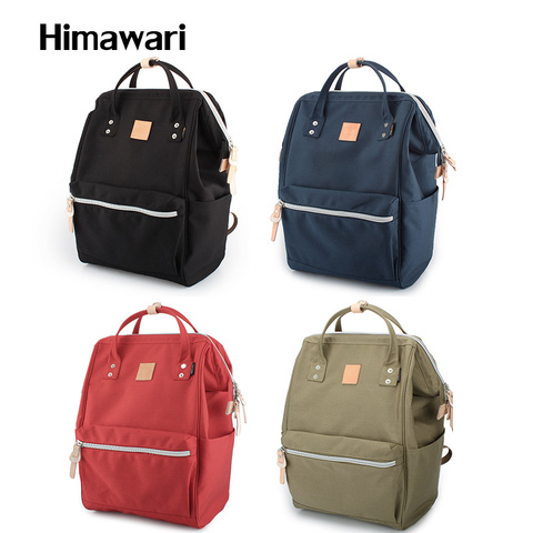 Himawari-sac à dos Anti-vol pour femme, cartable étanche pour l'école, 2022, pour adolescents, sac à dos de voyage pour ordinateur portable ► Photo 1/6