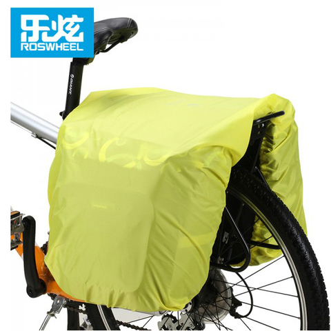 ROSWHEEL – housse de pluie pour sac arrière de vélo, pour 14236/14024/14541, support en plastique étanche ► Photo 1/6