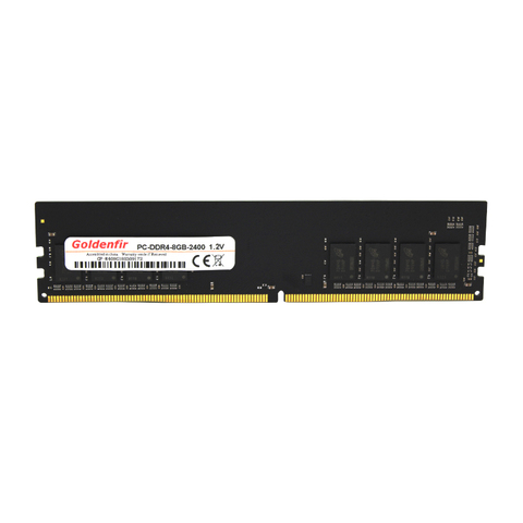 Goldenfir ddr4 ram 8 GB 4 GB 2133 MHz ou 2400 MHz DIMM ordinateur de bureau de mémoire Support carte mère ddr4 ► Photo 1/6