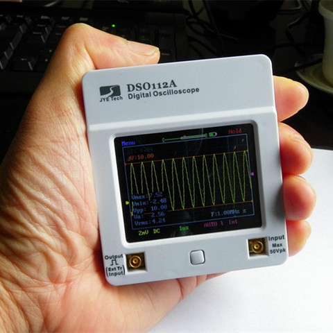 Osciloscopio L'ASM 112A TFT Écran Tactile Portable Mini Oscilloscope Numérique L'interface USB 2MHz 5Msps oscyloskopy osciloscop ► Photo 1/1