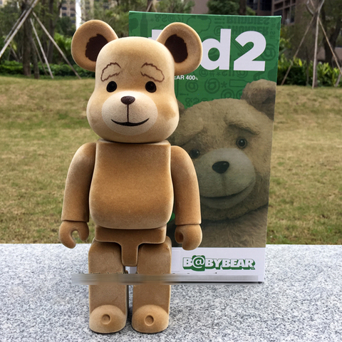 MOMO – figurine populaire ours Popobe Ted2, modèle artistique, cadeau pour petits amis, copines et étudiants, 400% ► Photo 1/1