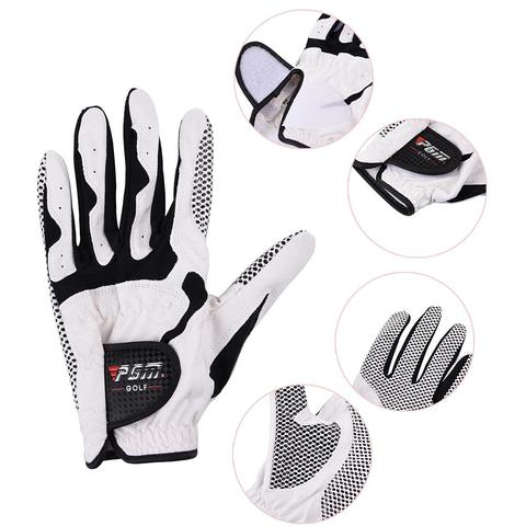 Gants de Golf hommes antidérapants granulés gants en microfibre ► Photo 1/6