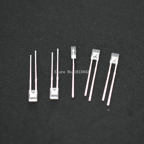 Diode électroluminescente LED carrée, lumière blanche transparente 2x3x4mm, 100 pièces/lot ► Photo 1/2