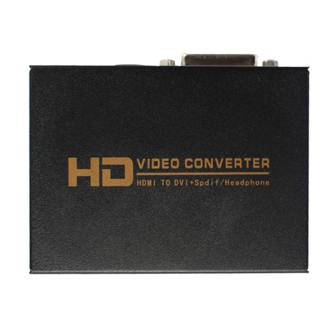 Convertisseur vidéo HD 1080P HDMI vers DVI spdif, boîtier adaptateur Audio pour PS3,Blue ray DVD ► Photo 1/6