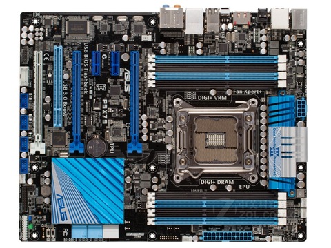 Carte mère pour ASUS P9X79 64 go LGA 2011 originale, composant pour ordinateur de bureau, compatible I7 32nm, DDR3, usb, livraison gratuite ► Photo 1/1