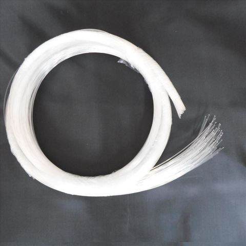 Câble de fibre optique en plastique PMMA pour plafonnier LED, 50 à 500 pièces X 1mm X 2 mètres, lueur d'extrémité, livraison gratuite ► Photo 1/6