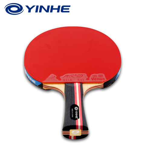 D'origine Yinhe Galaxy 7 Étoiles Table Nationale De Tennis Raquette Picots en Caoutchouc De Ping-Pong Raquete De Ping-Pong Chauve-Souris ► Photo 1/5