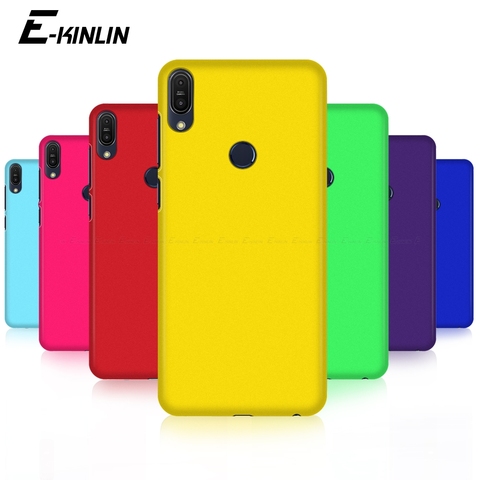 Coque arrière en plastique mince Ultra mince pour téléphone portable Asus ZenFone Max Pro Plus M2 M1 ZB631KL ZB633KL ZB602KL ZB570TL ► Photo 1/6