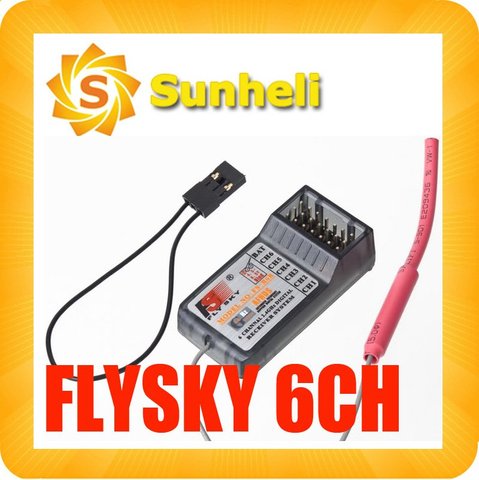 FlySky – récepteur 6 canaux léger 6CH pour hélicoptère télécommandé turnigly TGY 9X FS RC ► Photo 1/3